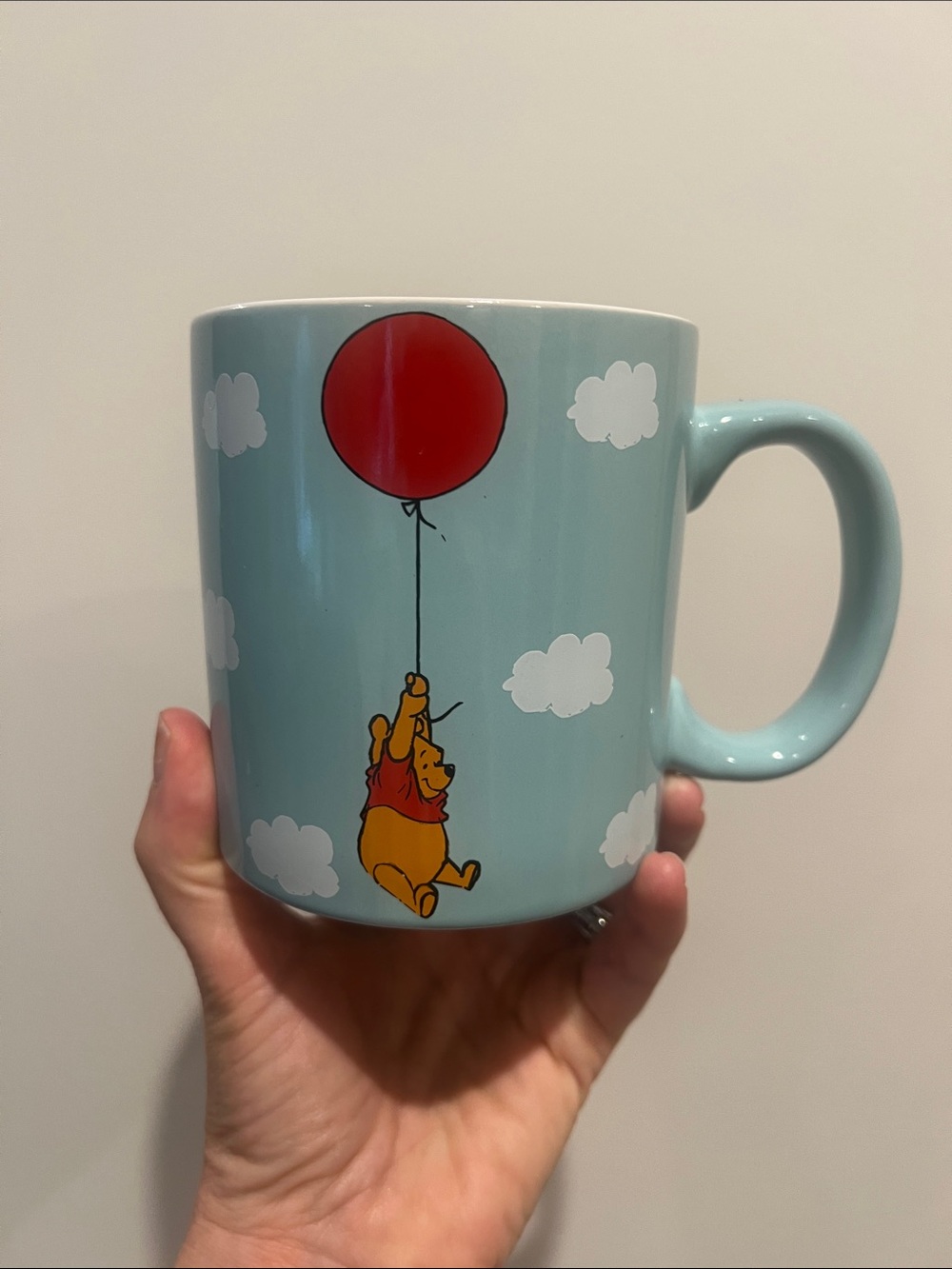 Winnie The Pooh Red Balloon Disney Brave Coffee Tea Mug